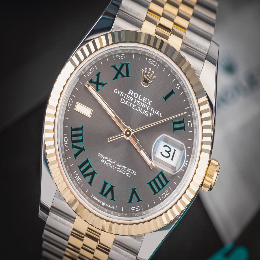 Rolex Date Adjust Watch