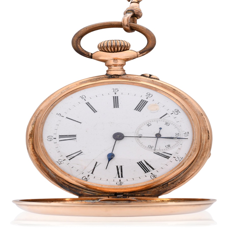 14k gold pocket watch